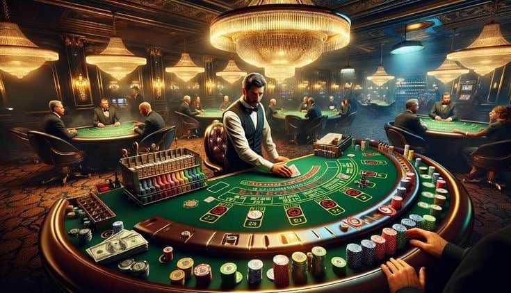 oppa777 Casino - မြန်မာ ကစားသမားများ Baccarat Table ဂိမ်း ကစားနေသည်